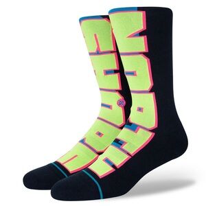 Stance crew socks featuring bold “North Shore” lettering. NWT